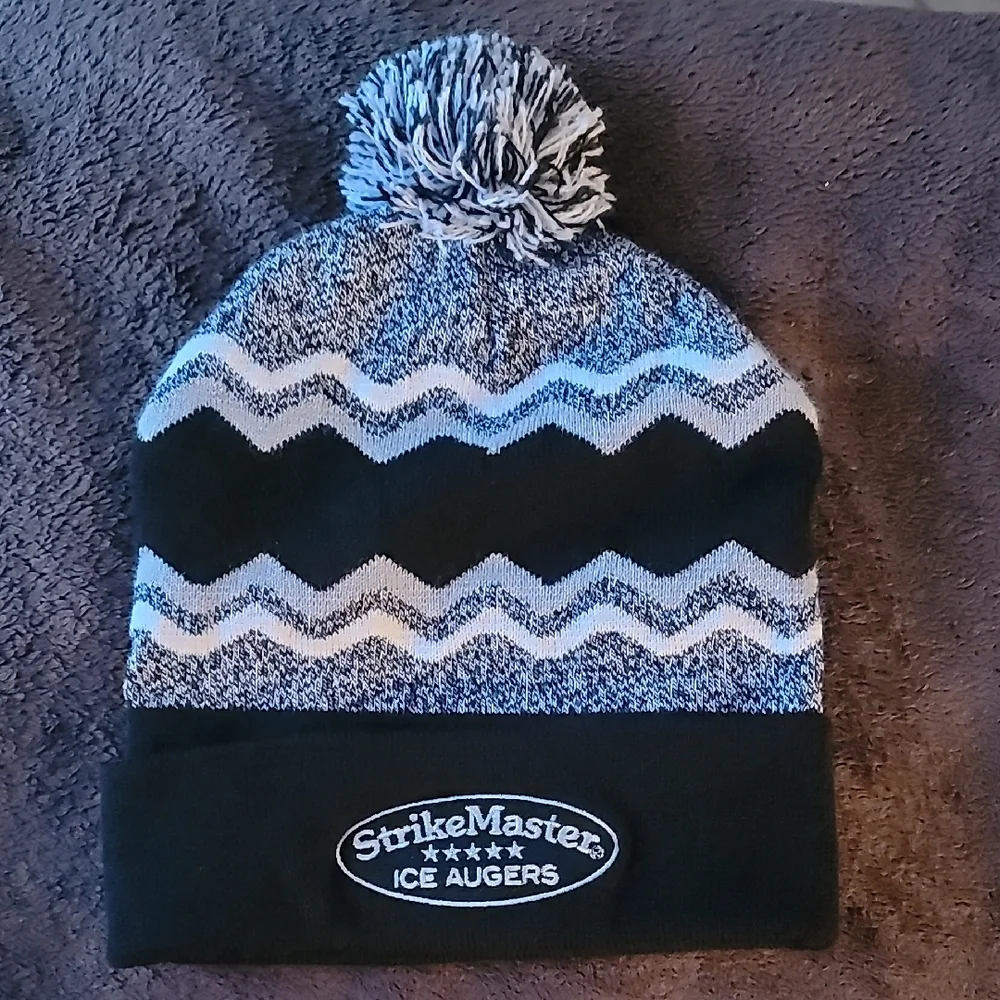 Winter Knit Hat Strike Master Ice Auger New without tags